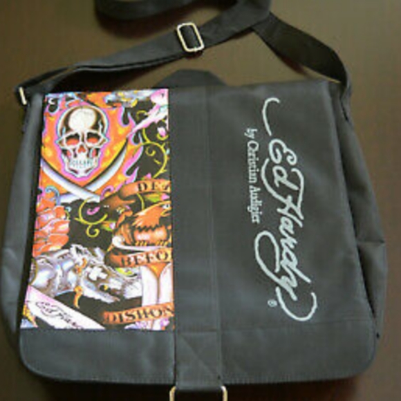 Ed Hardy Handbags - Ed Hardy Christian Audigier Messenger Bag
